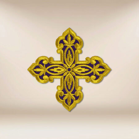 Embroidered appliqué "Cross"