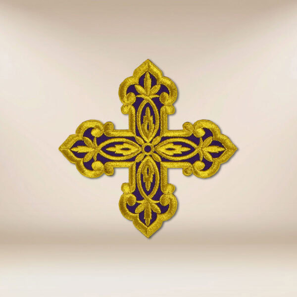 Embroidered appliqué "Cross"