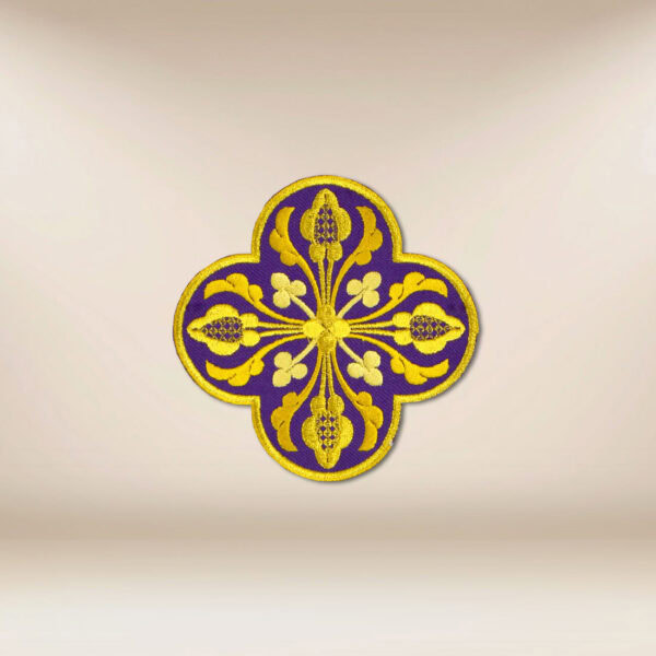 Embroidered appliqué "Cross"