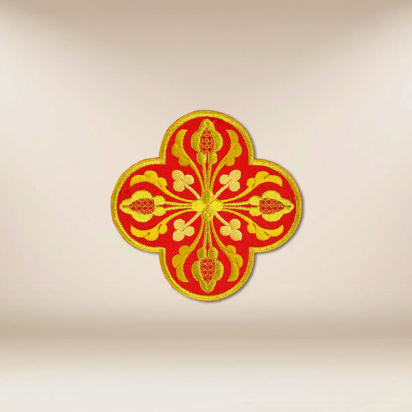 Embroidered appliqué "Cross"