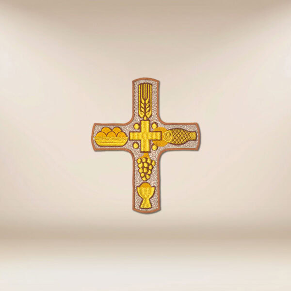 Embroidered appliqué "Cross"