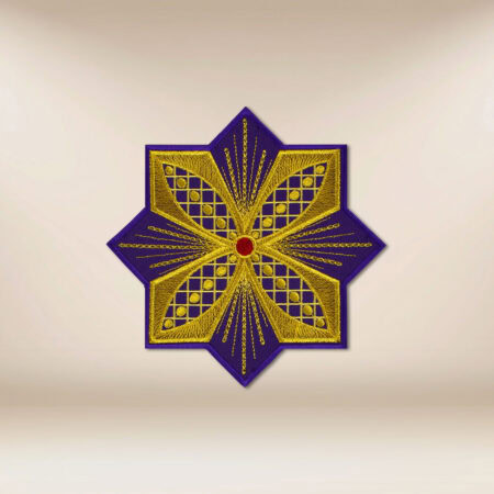 Embroidered appliqué "Cross"