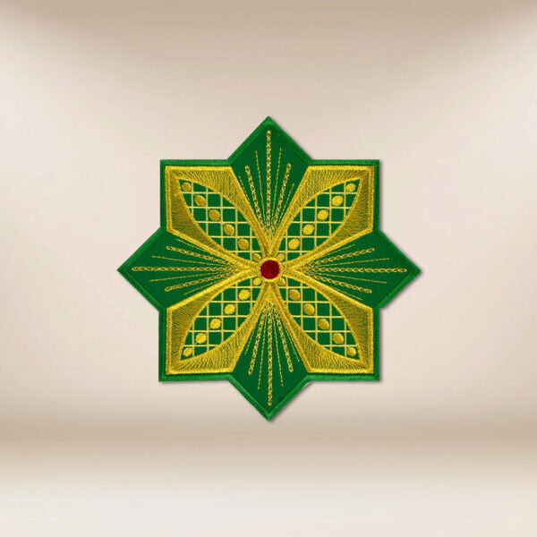 Embroidered appliqué "Cross"