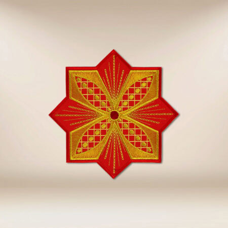 Embroidered appliqué "Cross"