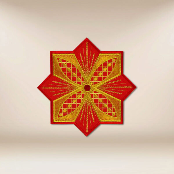 Embroidered appliqué "Cross"