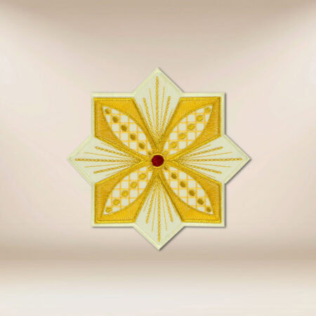 Embroidered appliqué "Cross"