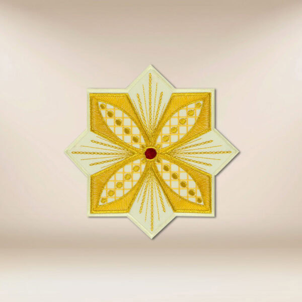 Embroidered appliqué "Cross"