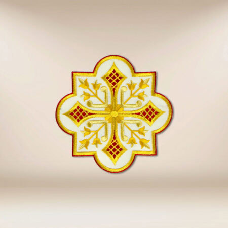 Embroidered appliqué "Cross"