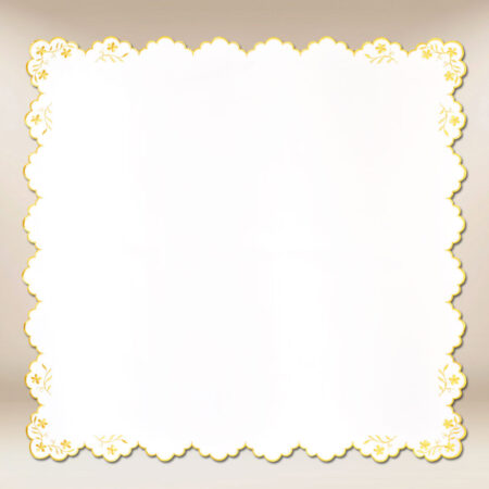 Serwetka haftowana “Złota seria” 95×95