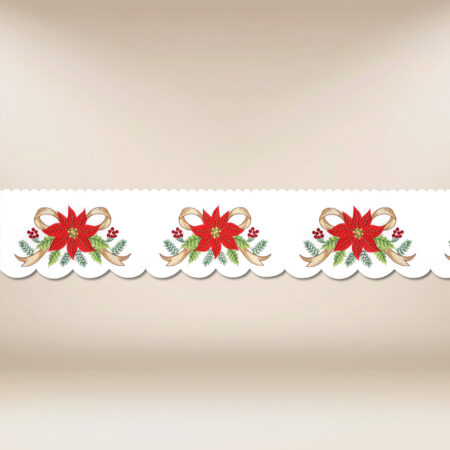 Liturgical lace with a motif of the Bethlehem star