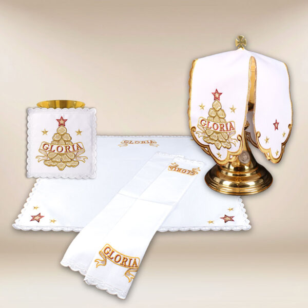 Gloria Chalice Linen Set