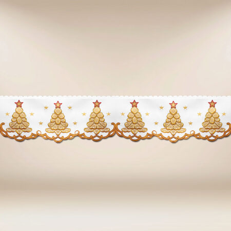 Embroidered liturgical lace