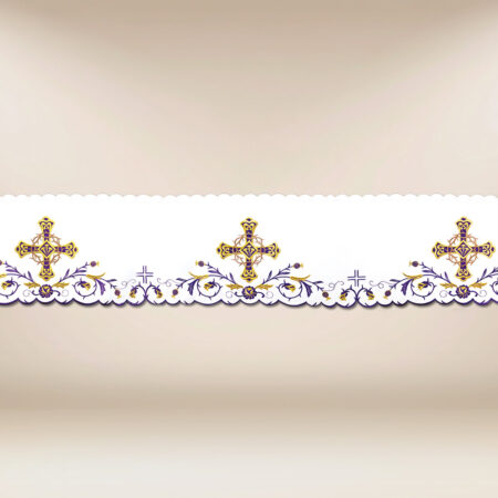 Embroidered Lenten Lace