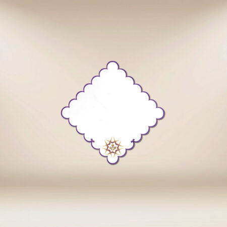 Embroidered Lenten napkin 32×32