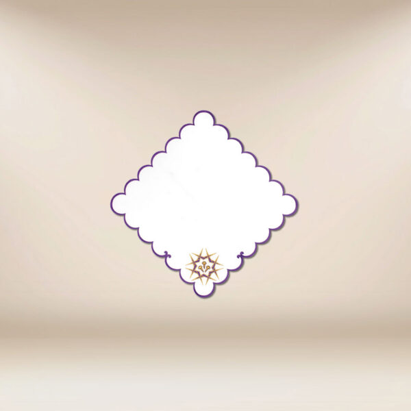 Embroidered Lenten napkin 32×32