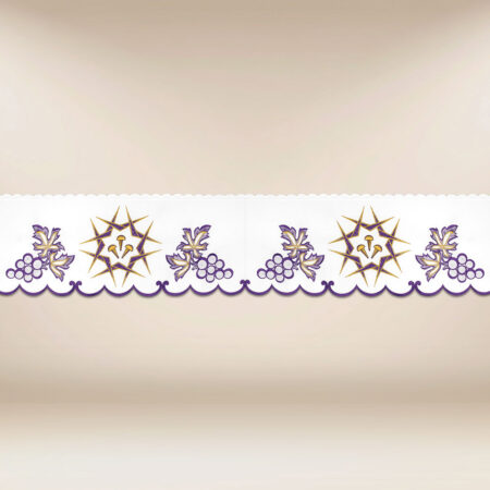 Embroidered Lenten Lace