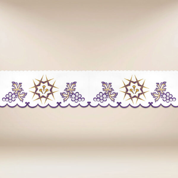 Embroidered Lenten Lace