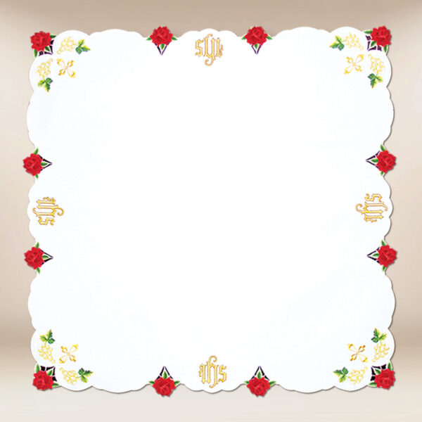 Serwetka haftowana “Róże”95×95