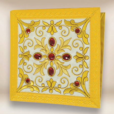 Embroidered Burse "Massimo-Bianco"