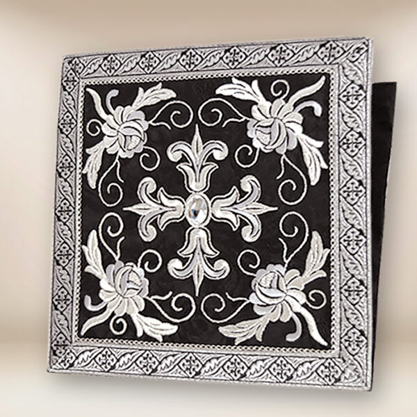 Embroidered Burse "Massimo-Nero"