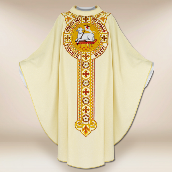 Embroidered Chasuble "Agnus Dei"