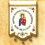 Embroidered Banner – Our Lady of Częstochowa