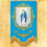 Mini Banner Embroidered – Our Lady of the Rosary