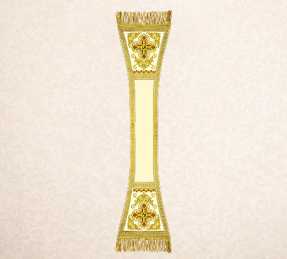 “Brillante-Bianco” Embroidered Manipulator