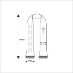 Stuła haftowana “IHS”