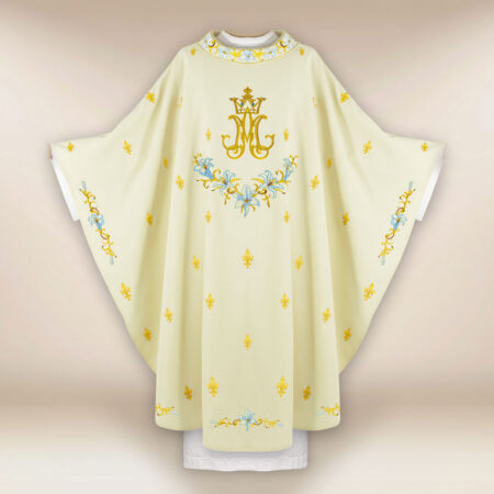 Ornat haftowany “Maryjny z Liliami”