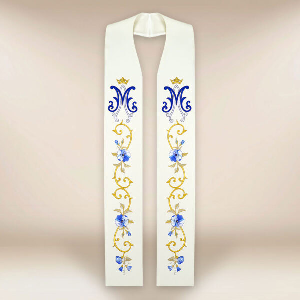 Embroidered Stola "Mary"