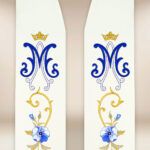 Embroidered Stola "Mary"