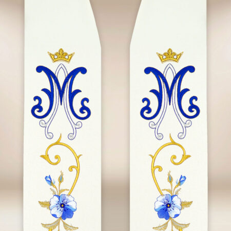 Stuła haftowana “Maryjna”