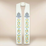 Embroidered Stola "Mary"