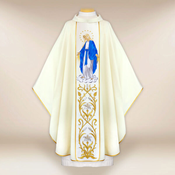 Embroidered Chasuble Immaculate Mother of God