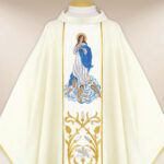 Embroidered Chasuble of the Assumption of the Blessed Virgin Mary