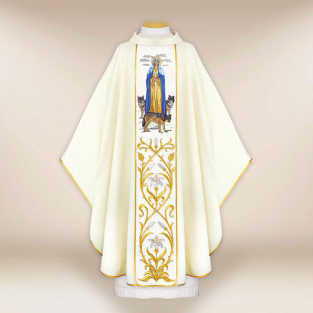 Embroidered Chasuble Our Lady of the Candlemas