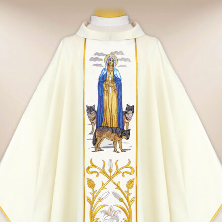 Embroidered Chasuble Our Lady of the Candlemas