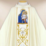 Embroidered Chasuble Our Lady of Mount Carmel