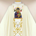 Embroidered chasuble Our Lady of Perpetual Help