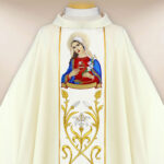 Embroidered Chasuble Heart of Mary