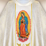 Embroidered chasuble Our Lady of Guadalupe
