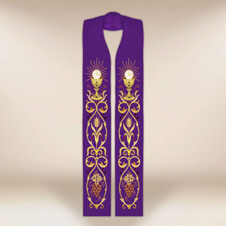 Stuła haftowana “Kielich”