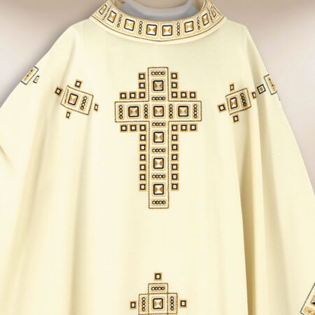 Embroidered chasuble "Mystery"