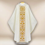Cream Embroidered Chasuble