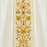 Cream Embroidered Chasuble