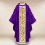 Embroidered Chasuble with PX Christum