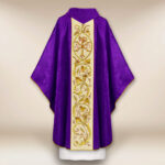 Embroidered Chasuble with PX Christum