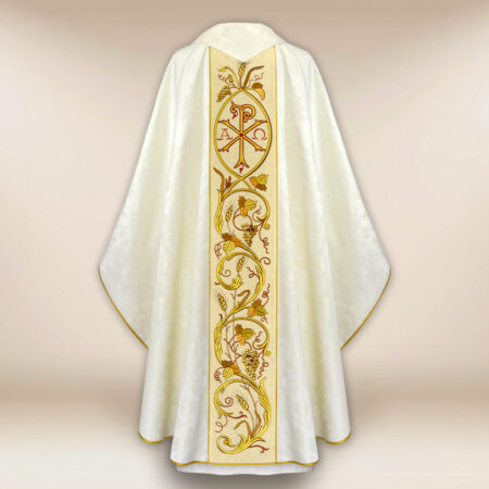 Embroidered Chasuble with PX Christum