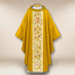 Embroidered Chasuble with PX Christum